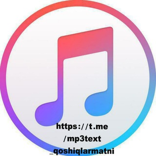 Telegram channel Text mp3 logo