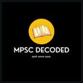 Logo saluran telegram mpscdecoded — MPSC DECODED™