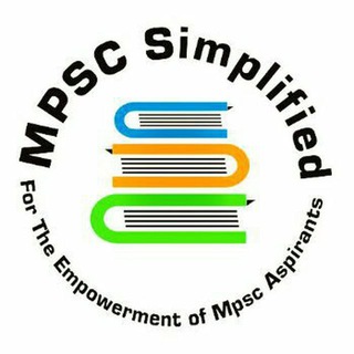टेलीग्राम चैनल का लोगो mpscsimplified — MPSC SIMPLIFIED(official)