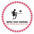 Logo saluran telegram mpsctestpapers — MPSC TEST PAPERS