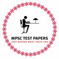 Telegram channel MPSC TEST PAPERS logo