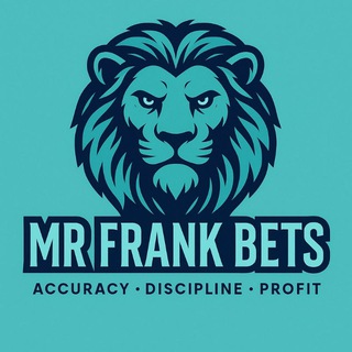 Logo of telegram channel mr_frank007 — MR. FRANK BETS 🦁