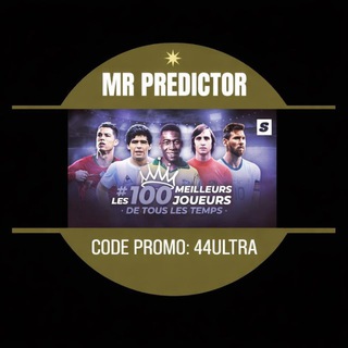 Logo of telegram channel mr_predictorkd44 — 𝕄𝕣 𝗣𝗥𝗘𝗗𝗜𝗖𝗧𝗢𝗥 ( 𝚕𝚊 𝙼𝚊𝚜𝚒𝚊 𝚍𝚎𝚜 𝚙𝚛𝚘𝚗𝚘𝚜𝚝𝚒𝚌𝚜 ) 🥇