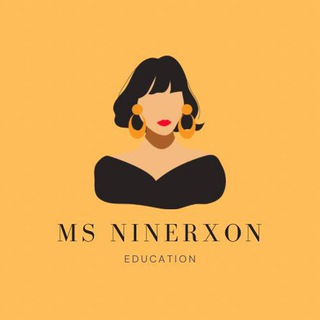 Logo of telegram channel ms_ninerxon — Ms_NINERXON General English| IELTS