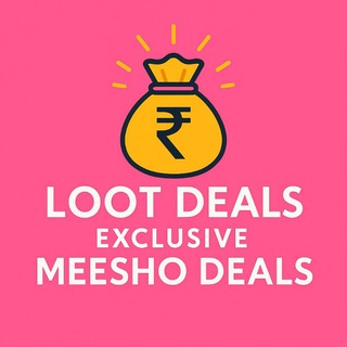 टेलीग्राम चैनल का लोगो msho_meesho_lootdeals — Meesho Exclusive LootDeals♥️