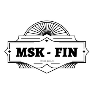 Логотип телеграм канала @msk_fin — MSK-FIN