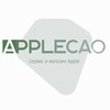 Логотип телеграм канала @mskapplecentr — эплцао - магазин и сервисный центр