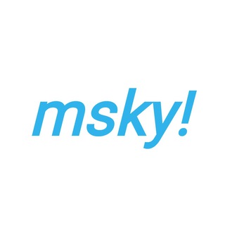 Логотип телеграм канала @msky_media — moskovsky!