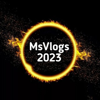 Telegram channel MsVlogs | New logo