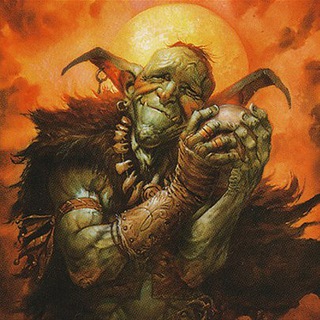 Логотип телеграм канала @mtg_random — mtg random cards
