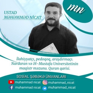 Logo saluran telegram muhammad_nicat_elili — Muhammad Nicat
