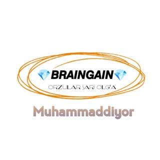 Telegram kanalining logotibi muhammaddiyor_blog — 💎𝘽𝙍𝘼𝙄𝙉𝙂𝘼𝙄𝙉 💎