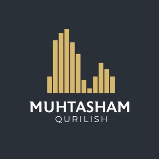 Telegram kanalining logotibi muhtashamqurilish_uz — Muhtasham Qurilish