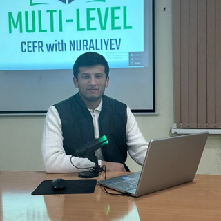 Telegram kanalining logotibi multilevel_nuraliyev — Multi-Level | Nuraliyev (CEFR)