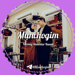 Logo of telegram channel munchogim_uz — 𝓜 𝓾 𝓷 𝓬 𝓱 𝓸 𝓰 '𝓲 𝓶 📿
