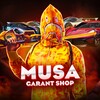 Logo of telegram channel musaprodaja — MUSA.SHOP