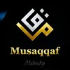 Telegram kanalining logotibi musaqqaf — • 𝑀𝑢𝑠𝑎𝑞𝑞𝑎𝑓 •