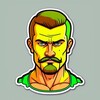 Логотип телеграм канала @musclehood — МУЖСКОЕ ГЕТТО