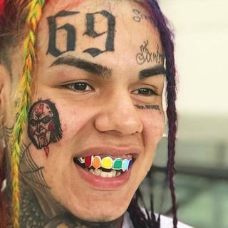 Логотип телеграм канала @music6ix9ine — 6IX9INE