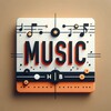 Telegram арнасының логотипі music_hub_news — MUSIC🎧HUB