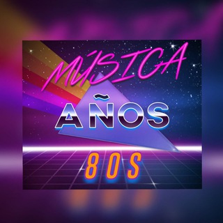 Logotipo del canal de telegramas musica_delos80s - Música años 80's