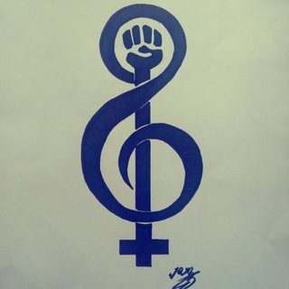 Logotipo del canal de telegramas musicafeminista - Música feminista
