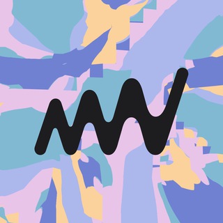 Логотип телеграм канала @musicalwaveschool — musical wave school