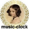 Логотип телеграм канала @musicboxclock — music_clock музыка часы🎼🕰🌈