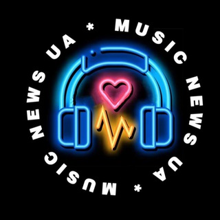 Логотип телеграм -каналу musicnewsua — Music News | UA