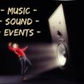 Логотип телеграм канала @musicsoundevents — Music & Sound & Events® by 404Collektive