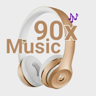 Логотип телеграм канала @musika90x — Музыка 90х 🎧 🎶