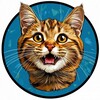 Логотип телеграм канала @mustachelaughs — Кот в доме хозяин