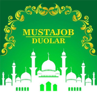 Telegram kanalining logotibi mustajob_dualar — Mustajob Duolar 🌙