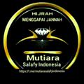 Logo saluran telegram mutiarasalafyindonesia — MUTIARA SALAFY INDONESIA
