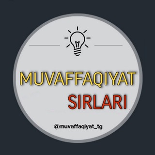 Telegram kanalining logotibi muvaffaqiyat_tg — Muvaffaqiyat sirlari | Motivatsiya
