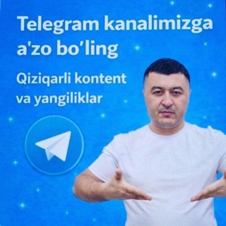 Logo of telegram channel muxsinrajabov_kanal — MUXSIN RAJABOV