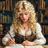 Логотип телеграм канала @muzaparnasa — Муза на Парнасе. Интересные истории
