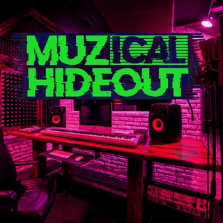 Telegram channel /muzhideout logo