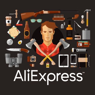 Логотип телеграм канала @muzhiknaaliexpress — Мужик на AliExpress