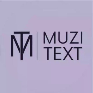 Telegram channel MuziText | موزیتکست logo