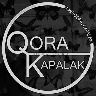 Telegram channel Qora Kapalak 🦋🖤 |Rasmiy logo