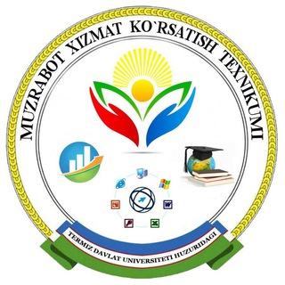 Telegram kanalining logotibi muzrabot_texnikumi — Muzrabot xizmat koʻrsatish texnikumi