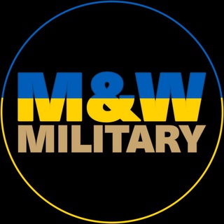 Логотип телеграм -каналу mwmilitaryukraine — M&W military Україна