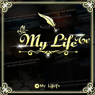 Telegram kanalining logotibi my_lifetv — My Life 💫