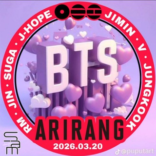 Telegram channel 💜 MY WORLD BTS 💜 logo
