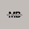 Логотип телеграм канала @my_braslets — ПАРНЫЕ БРАСЛЕТЫ 🤍