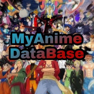 Logo of telegram channel myanime_database — Anime Database