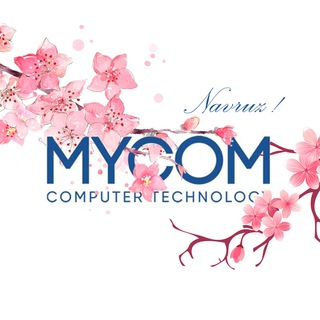Логотип телеграм канала @mycomuz — MYCOM