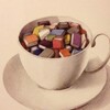 Логотип телеграм канала @mycupofbooks — my cup of books