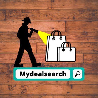 टेलीग्राम चैनल का लोगो mydealsearch — MyDealSearch - One spot for Deals